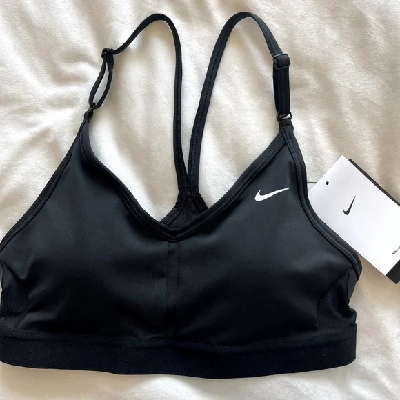 NIKE Dri-FIT Indy Women's Light-Support Padded U-Neck Sports Bra Size Medium - Picture 2 of 12